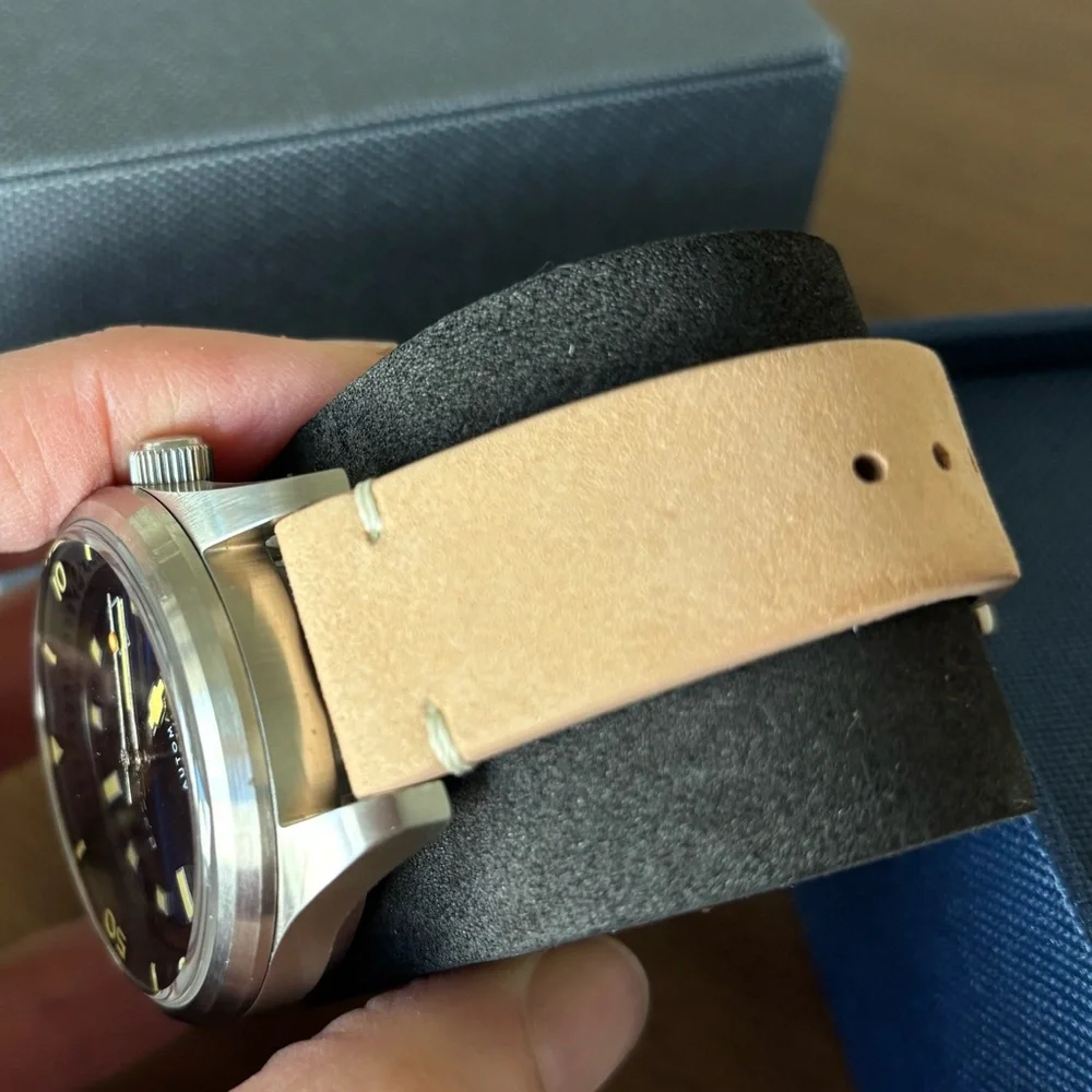 SPINNAKER Bradner Automatic Leather Strap 42mm Watch - Picture 9 of 14